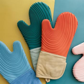 360Home Silikonhandschuhe Isoliert Backhandschuhe hitzebeständig